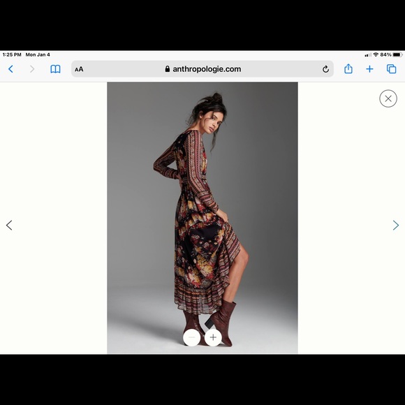 Caitlin Maxi Dress Multicolored Xlarge NWT - Picture 2 of 5